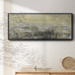 Gold Horizon I - Floater Framed Canvas Print