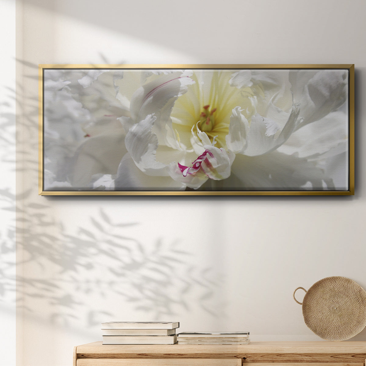 Breathless III - Floater Framed Canvas Print
