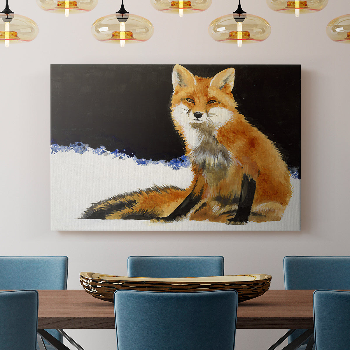 Fox - Canvas Art Print
