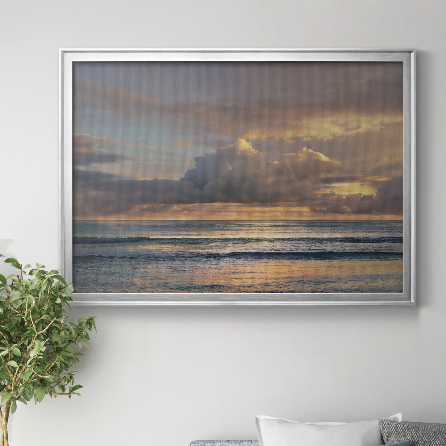 A Morning Meditation Premium Classic Framed Canvas - Ready to Hang