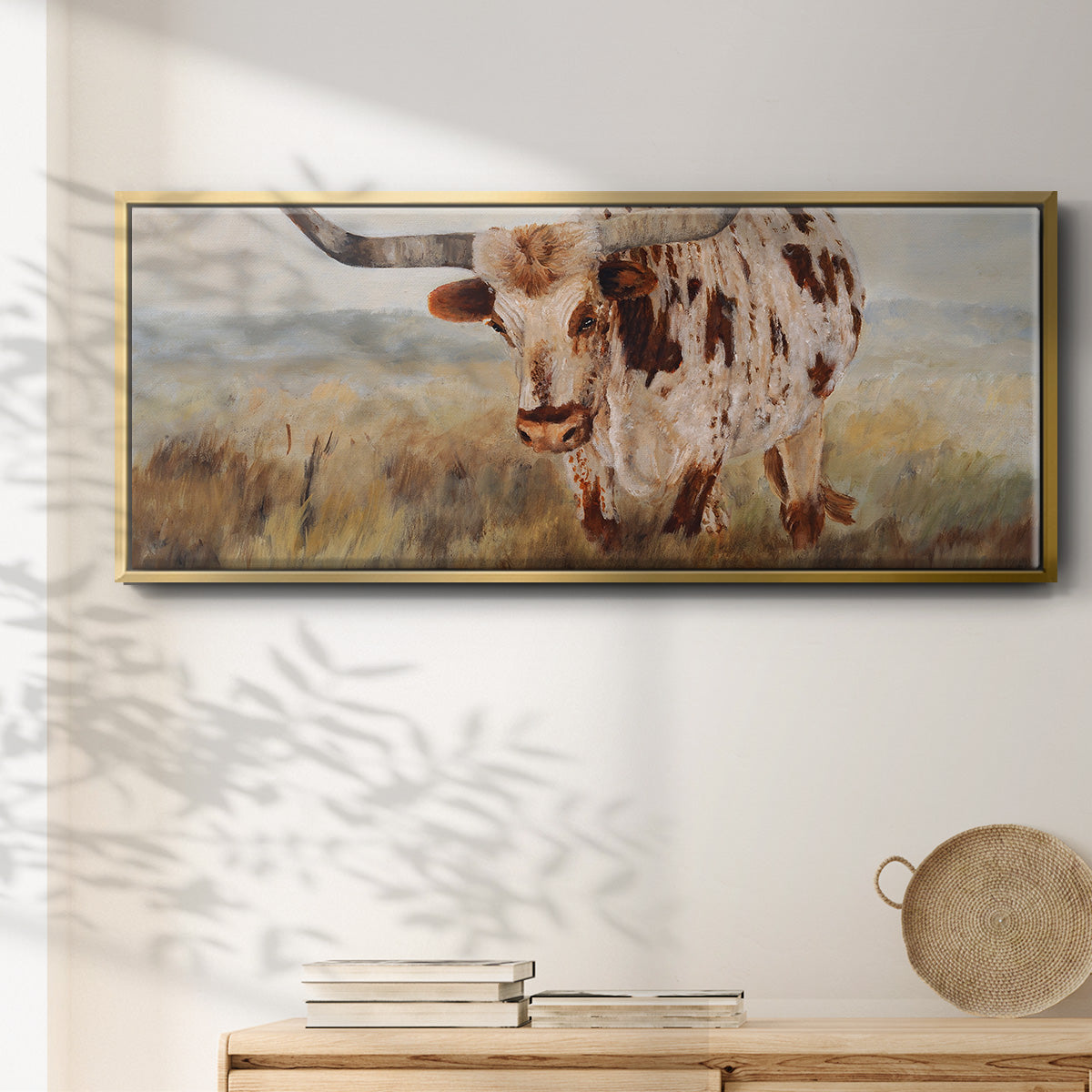 As Time Goes By II - Floater Framed Canvas Print