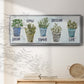 Potted Inspirations - Floater Framed Canvas Print