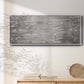 Slate Abstract - Floater Framed Canvas Print