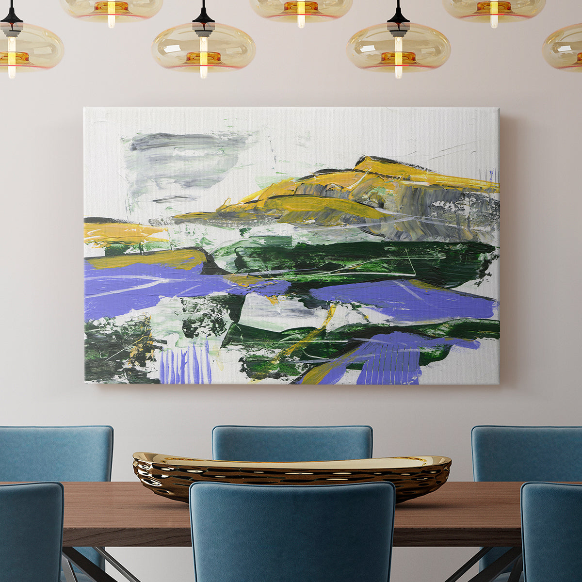 Silent Mountain VI - Canvas Art Print