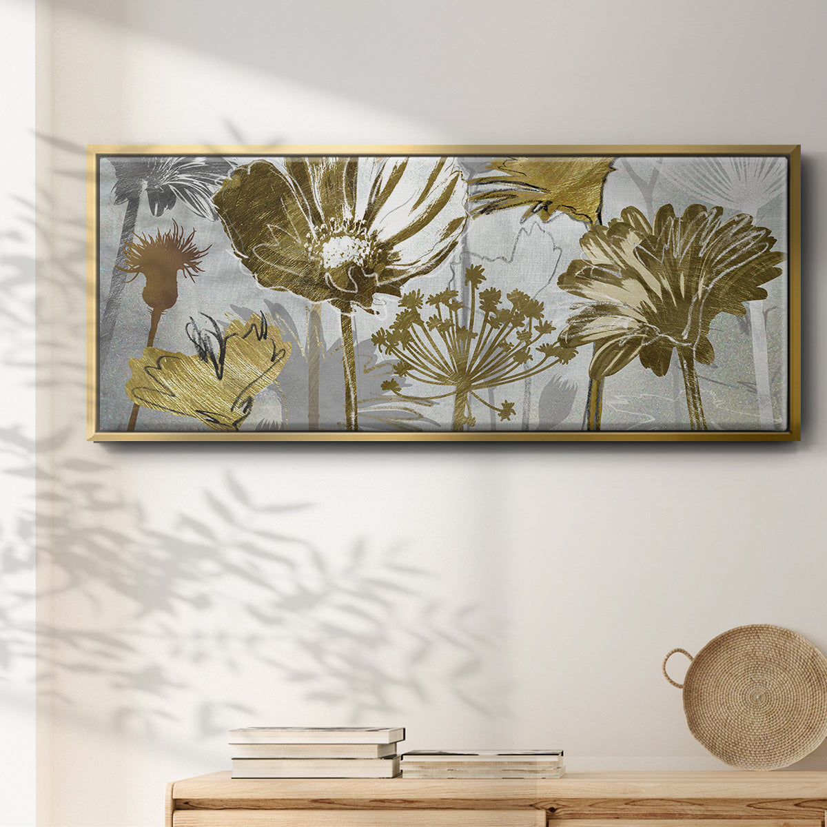 Summer - Floater Framed Canvas Print