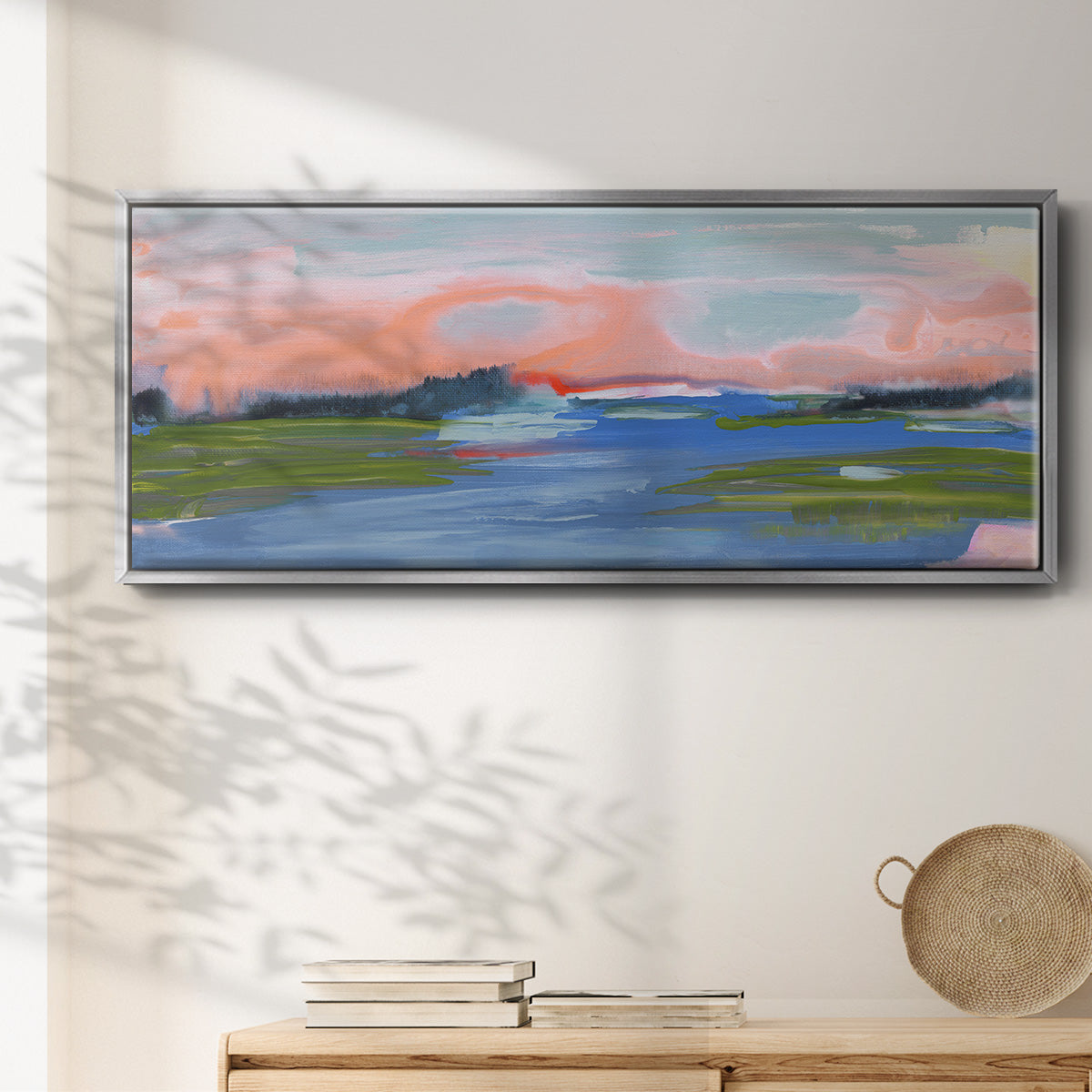 Kattskill Bay I - Floater Framed Canvas Print