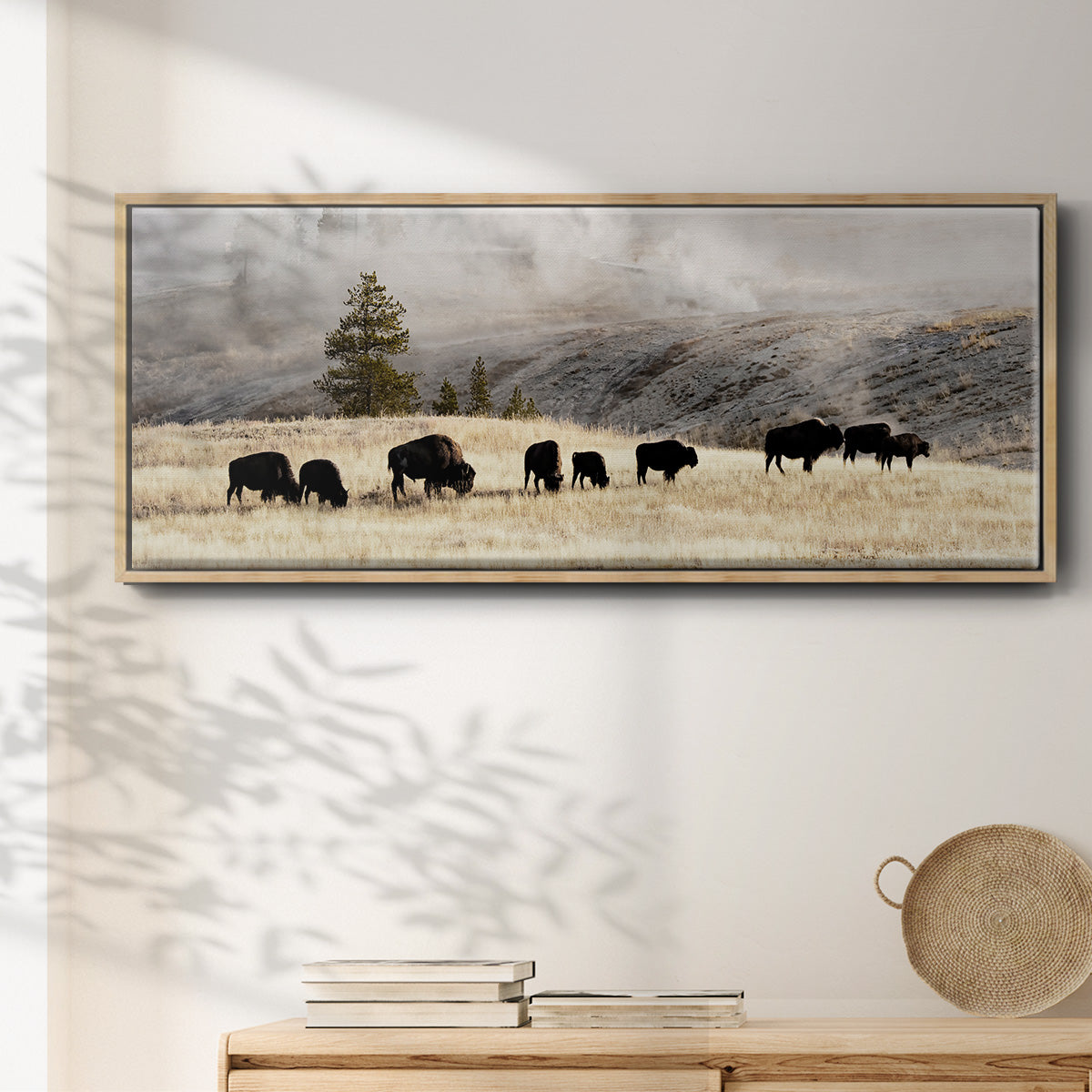 Heading Home - Floater Framed Canvas Print