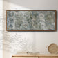 Recurrent - Floater Framed Canvas Print