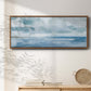 Calm Seascape I - Floater Framed Canvas Print