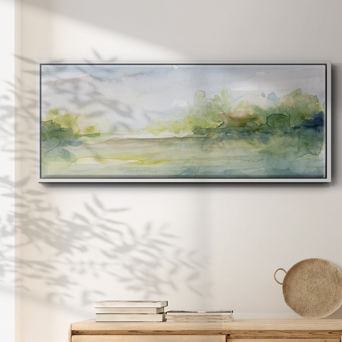 Clear Day - Floater Framed Canvas Print