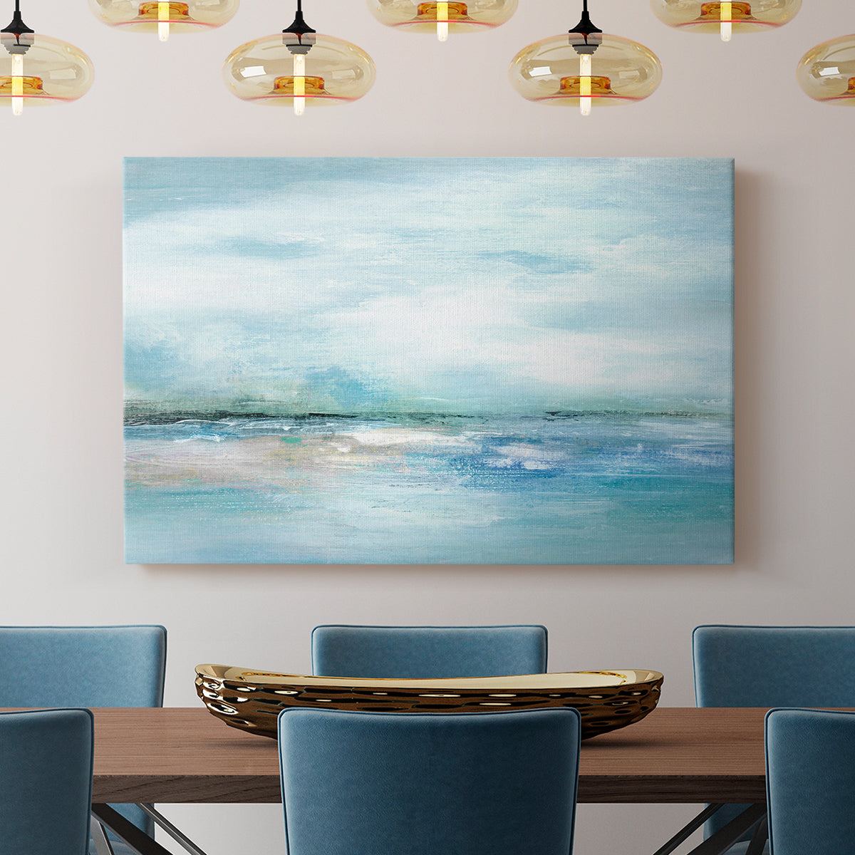 Silhouette Sunset - Canvas Art Print