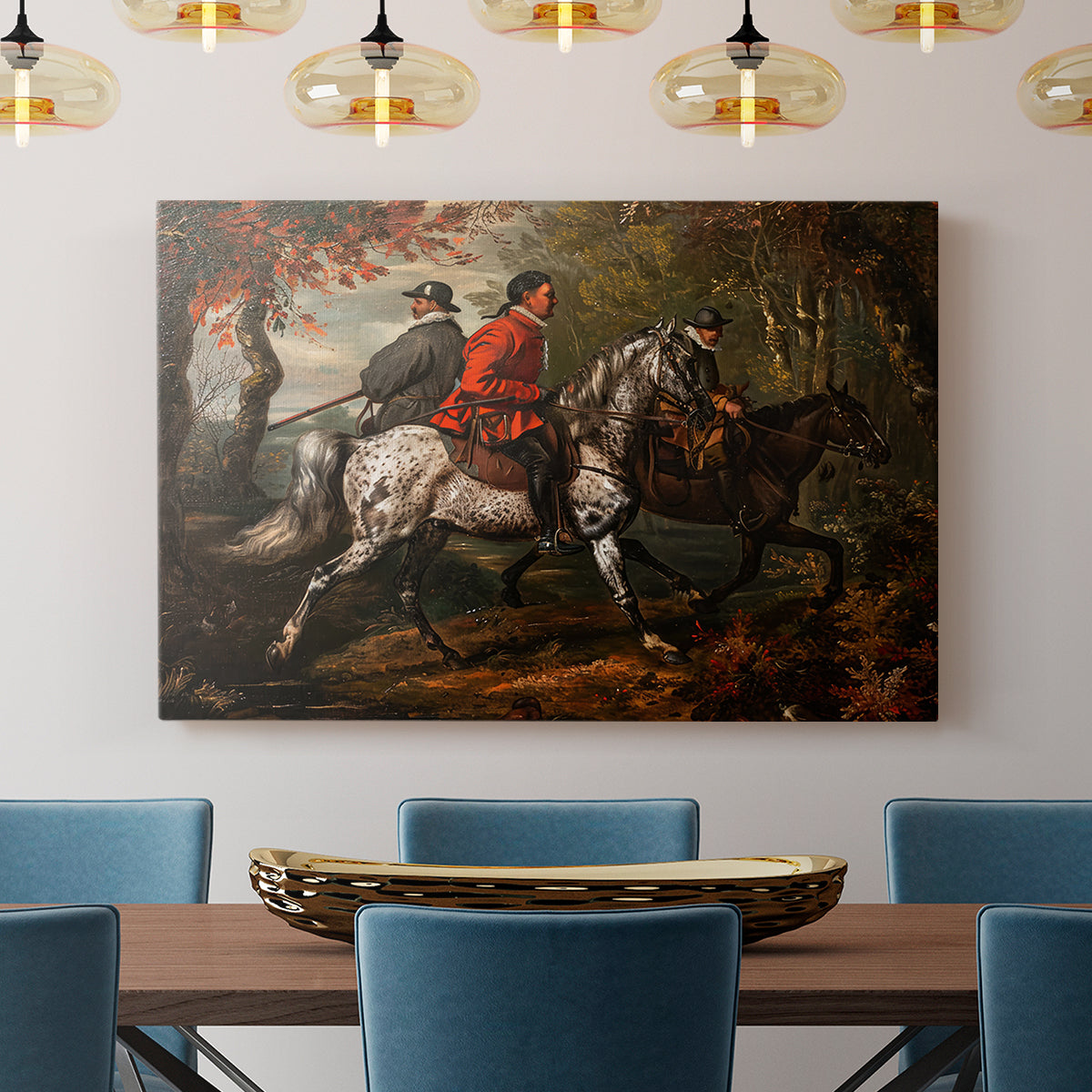Vintage Hunt LXXVIII - Canvas Art Print