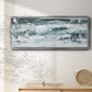 Misty Waves II - Floater Framed Canvas Print