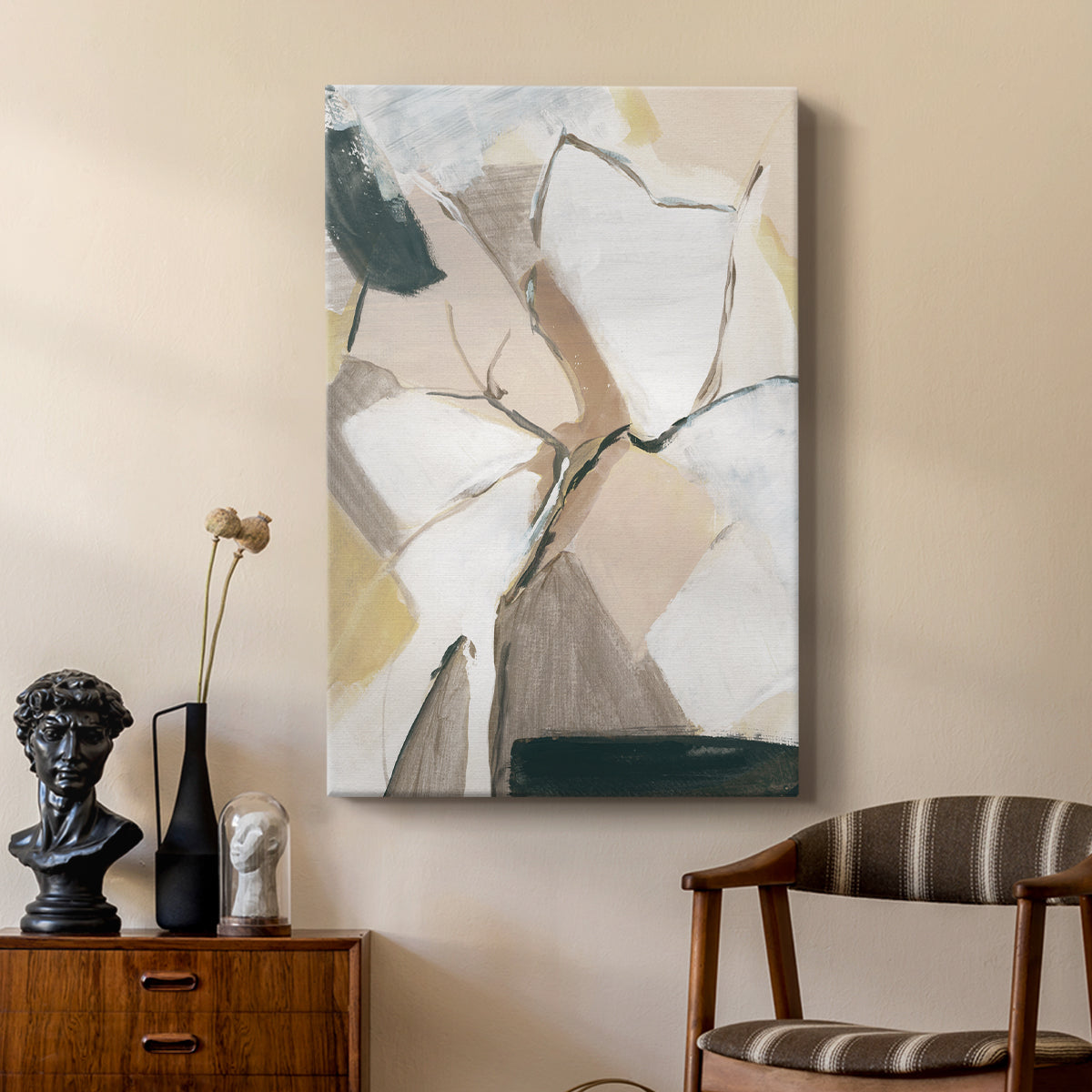 Marble Lines I - Canvas Art Print