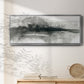 Dramatic Setting - Floater Framed Canvas Print