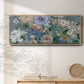 Garden Harmony - Floater Framed Canvas Print