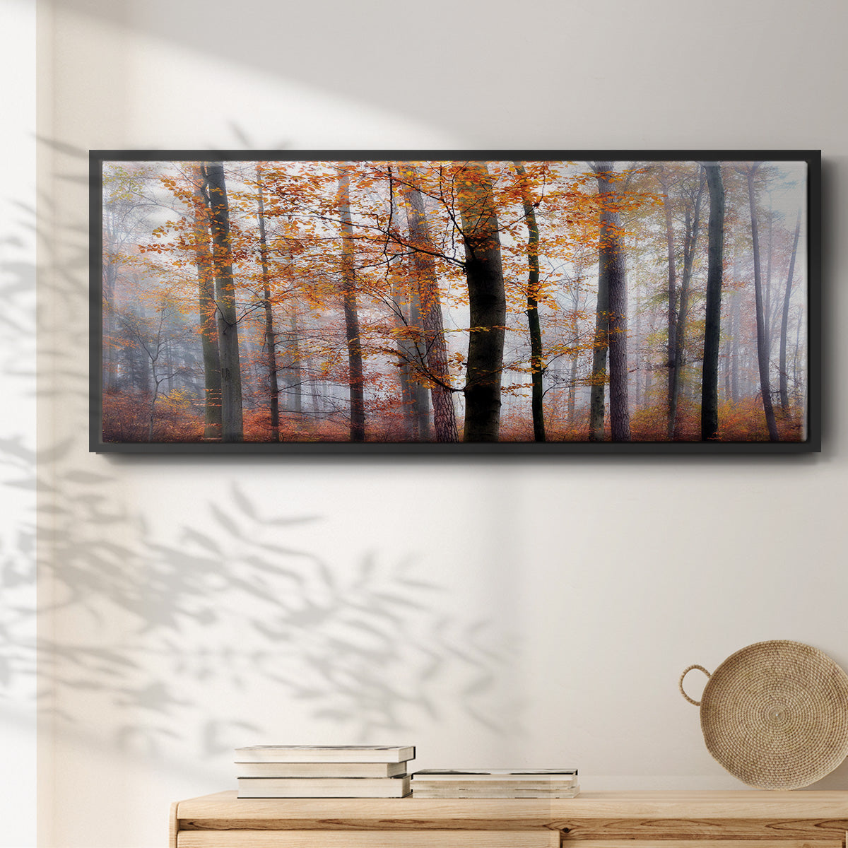 Lost in the Forest - Floater Framed Canvas Print