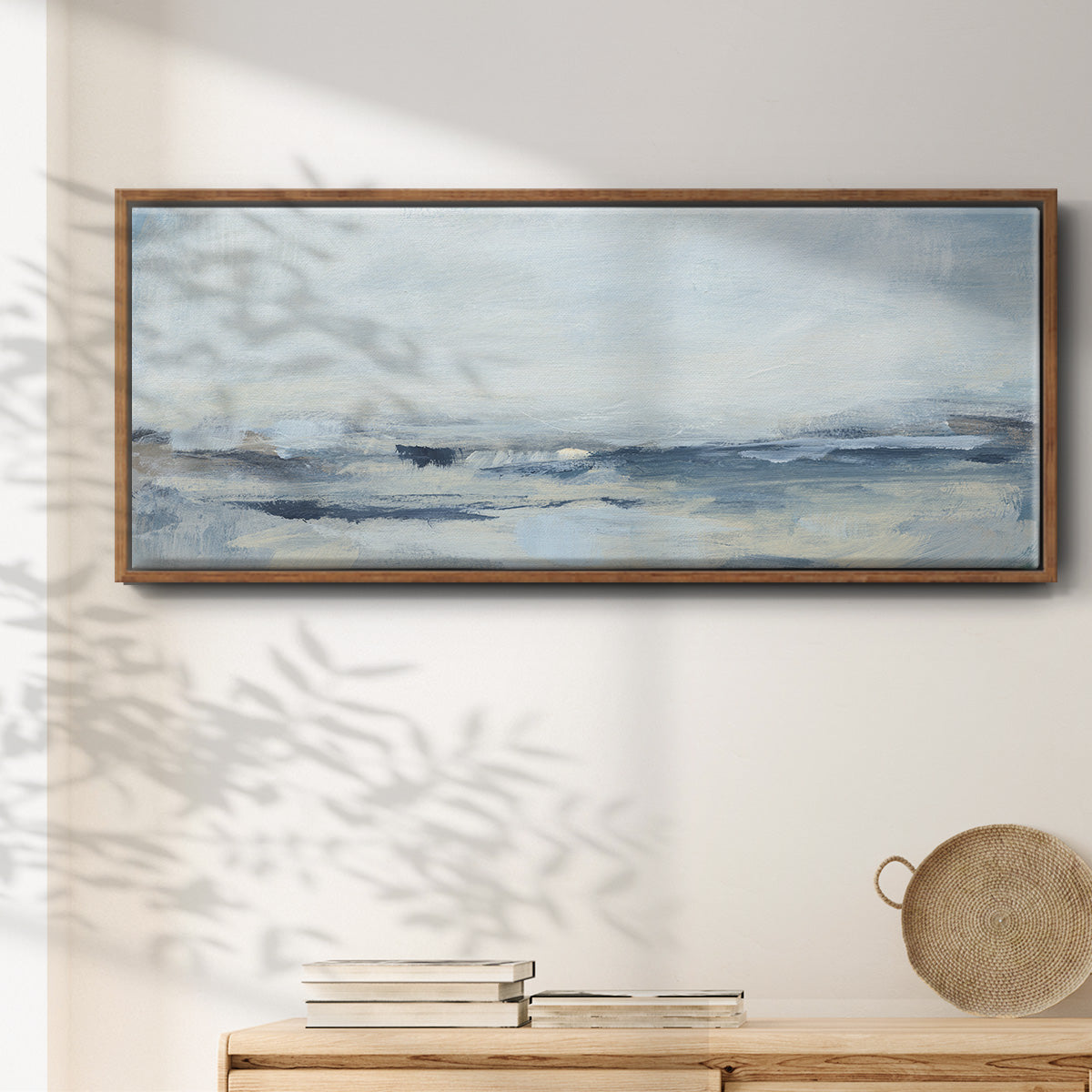 Sailing I - Floater Framed Canvas Print