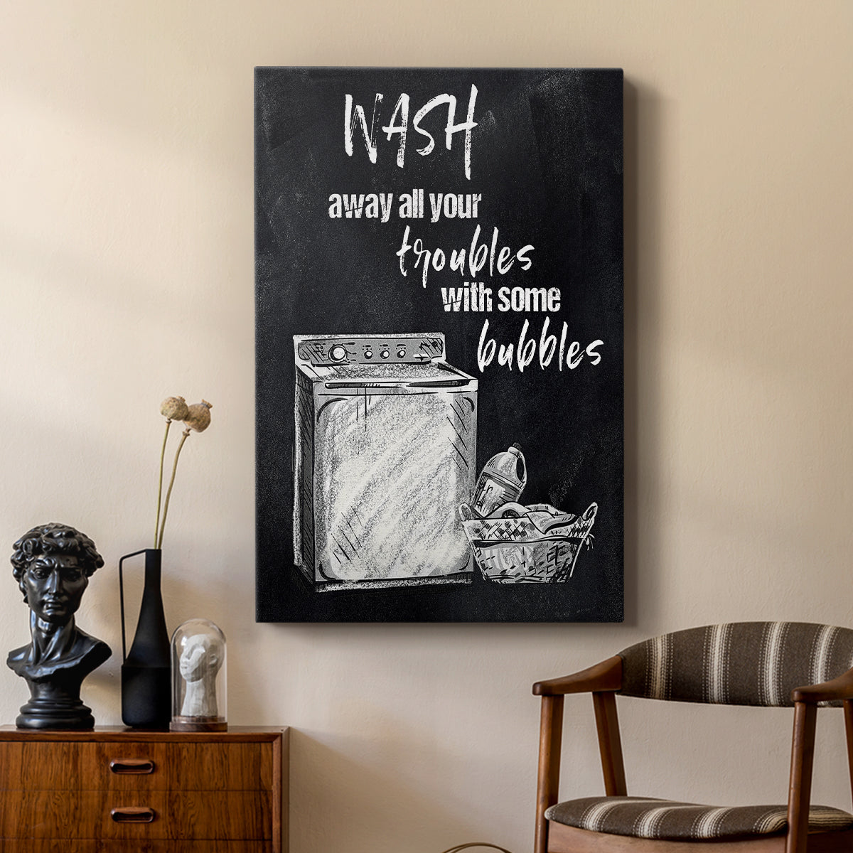 Wash Away Your Troubles - Canvas Art Print