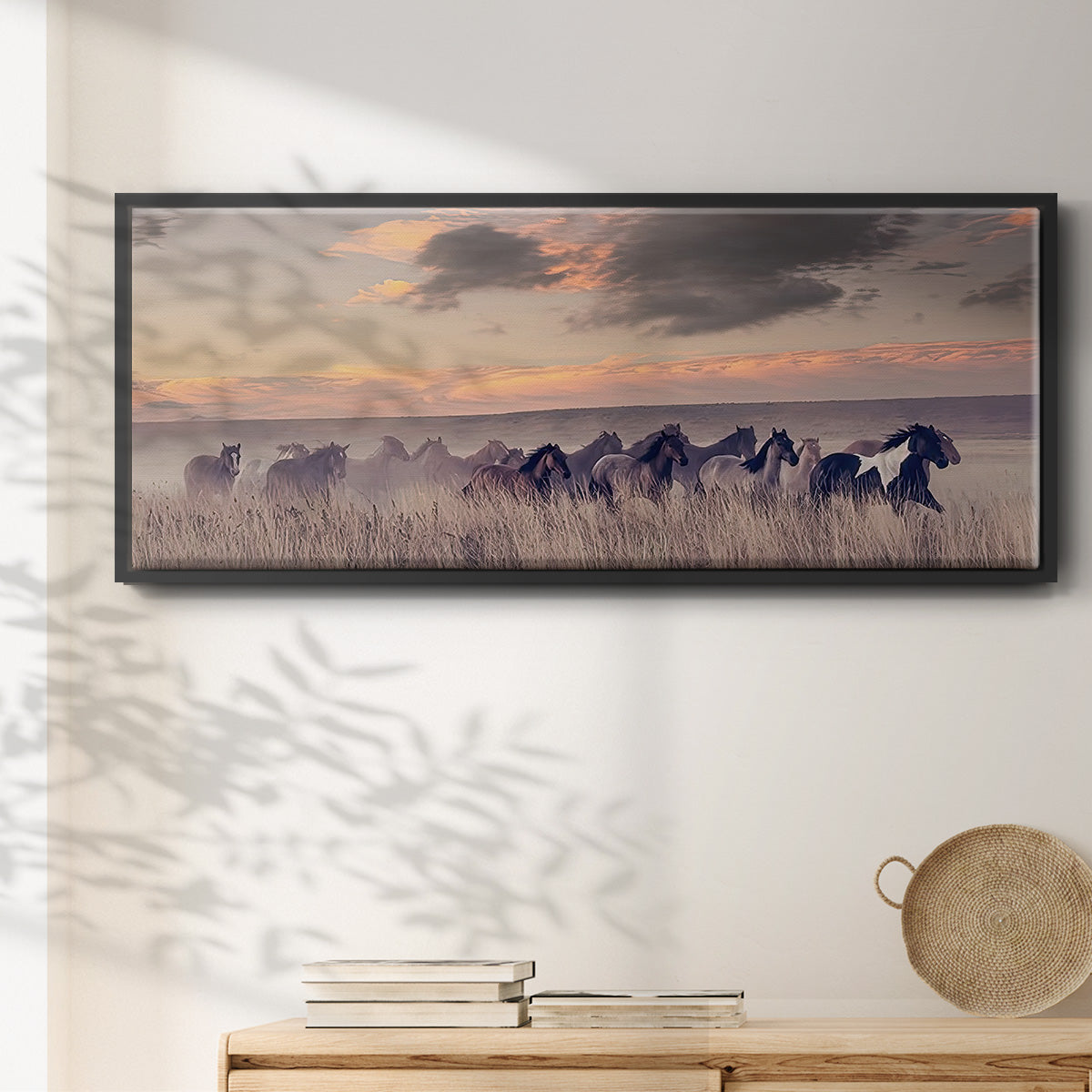 Wild and Free II - Floater Framed Canvas Print
