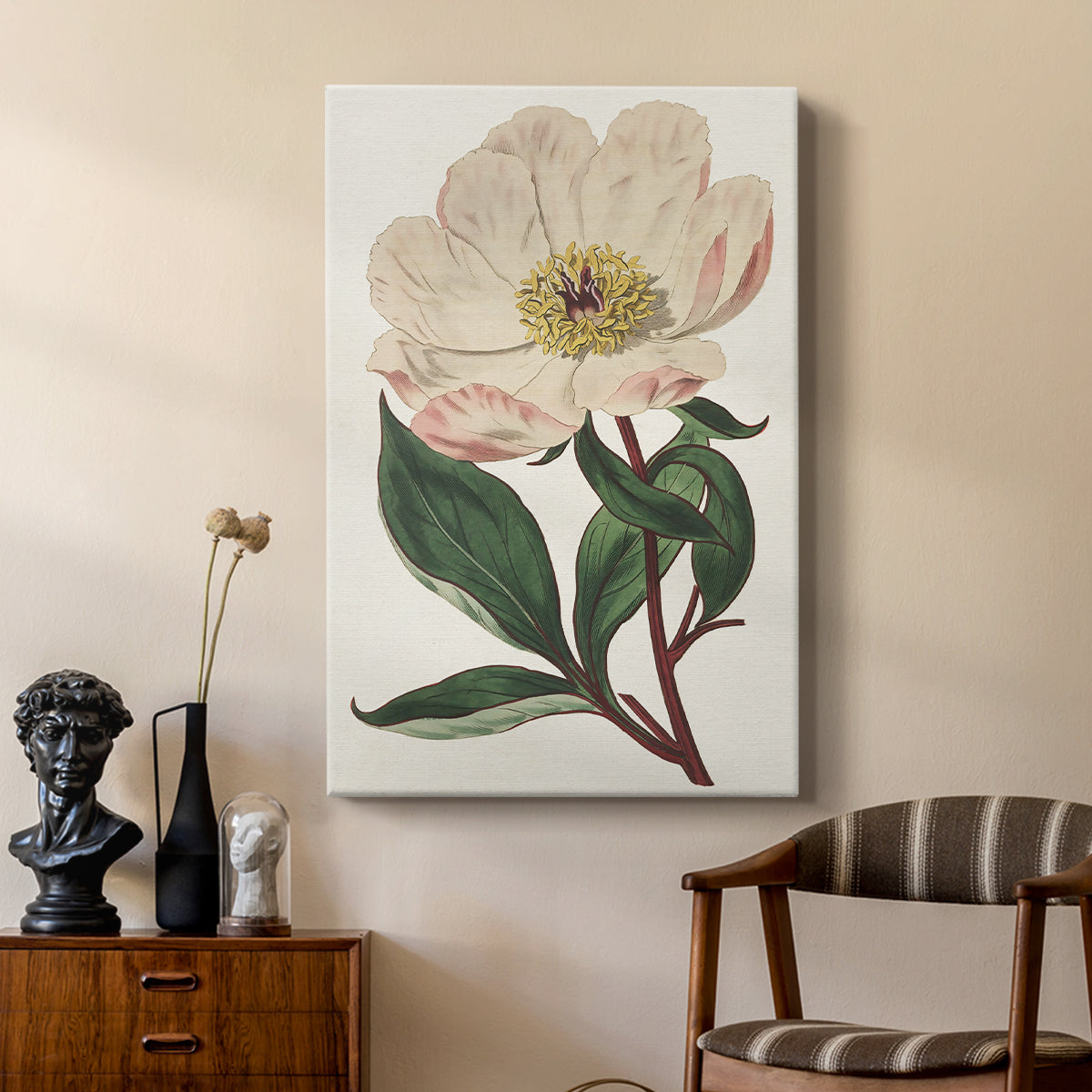 Pink Floral Mix VII - Canvas Art Print