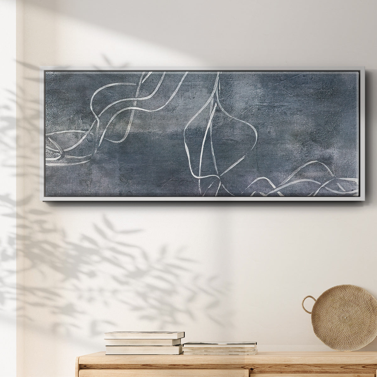 Organic Lining  I  - Floater Framed Canvas Print