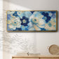 Blue Nocturne II - Floater Framed Canvas Print