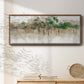 Subtle Meadow Reflections - Floater Framed Canvas Print