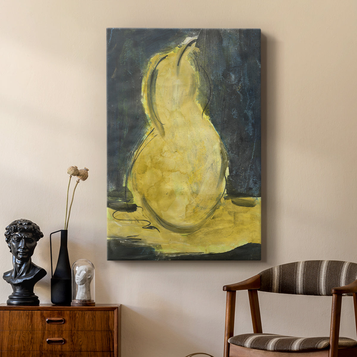 Urban Pear II - Canvas Art Print