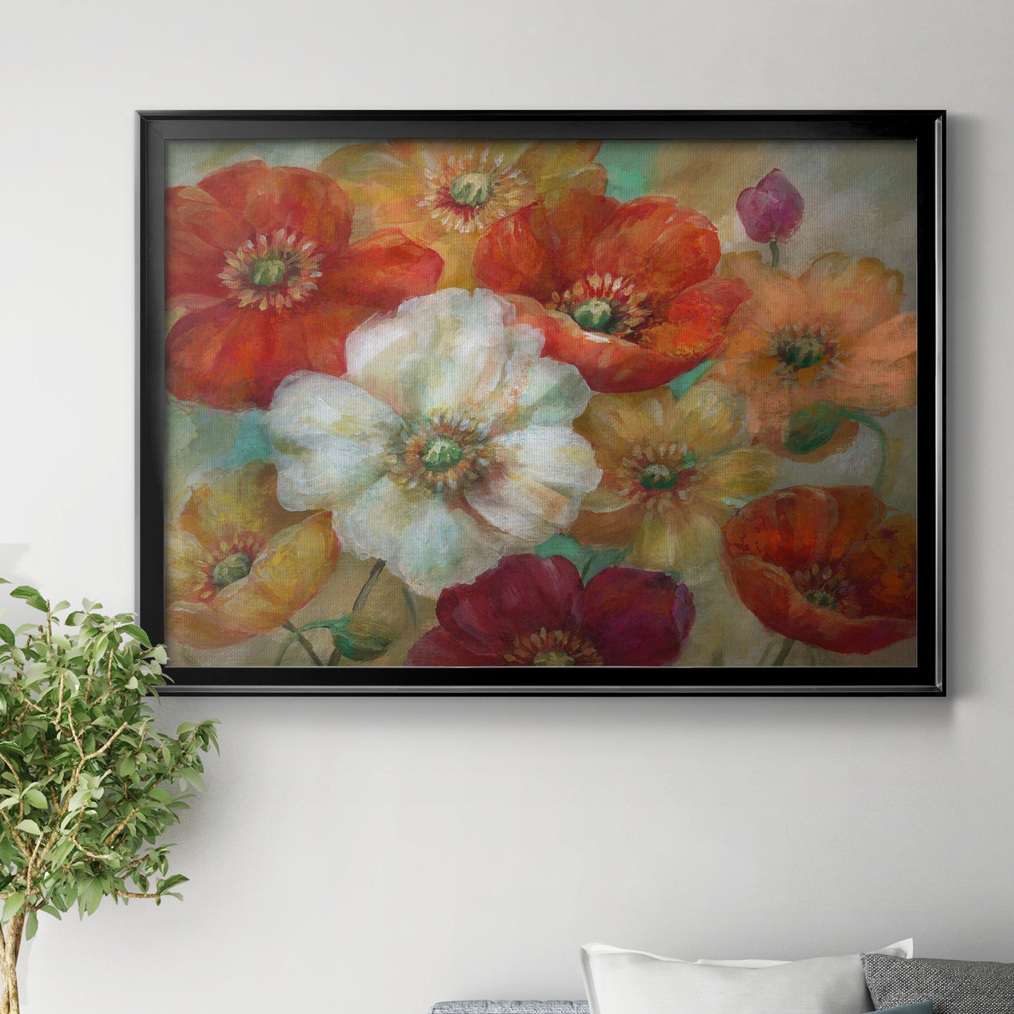 Poppycentric Premium Classic Framed Canvas - Ready to Hang