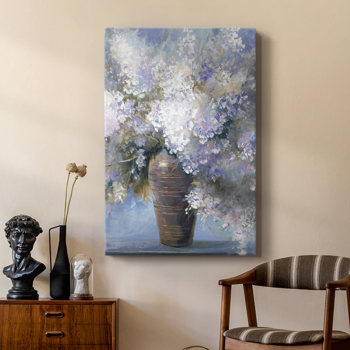 Lavender Explosion Revisited - Canvas Art Print