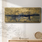Etched Gold - Floater Framed Canvas Print