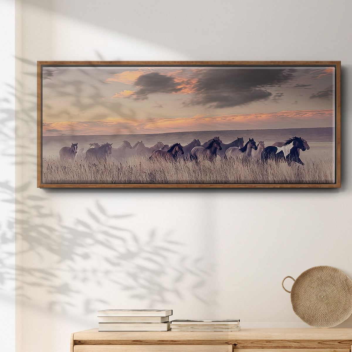 Wild and Free II - Floater Framed Canvas Print