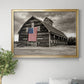 Modern Barn III - Modern Framed Canvas Print