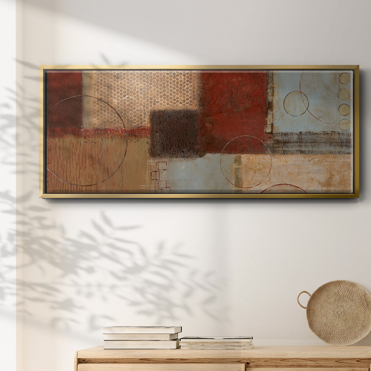 Seasons Go Round I - Floater Framed Canvas Print