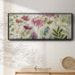 Meadow Flowers II - Floater Framed Canvas Print
