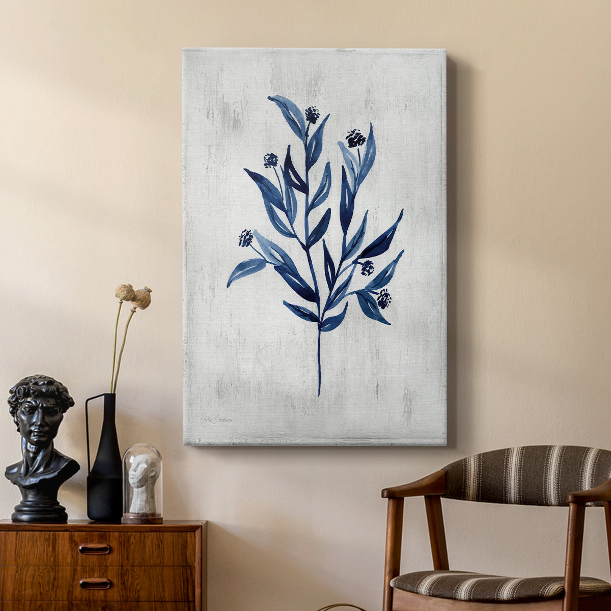 Wild Indigo III - Canvas Art Print