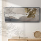 Watercolor with Gold II - Floater Framed Canvas Print