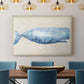 Rustic Whale I - Canvas Art Print
