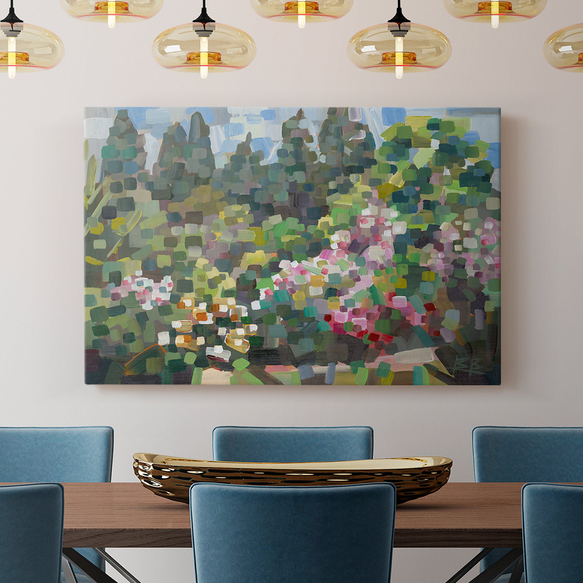 Arboretum in Spring - Canvas Art Print