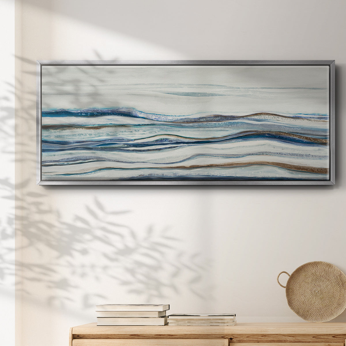 Shifting Sands - Floater Framed Canvas Print