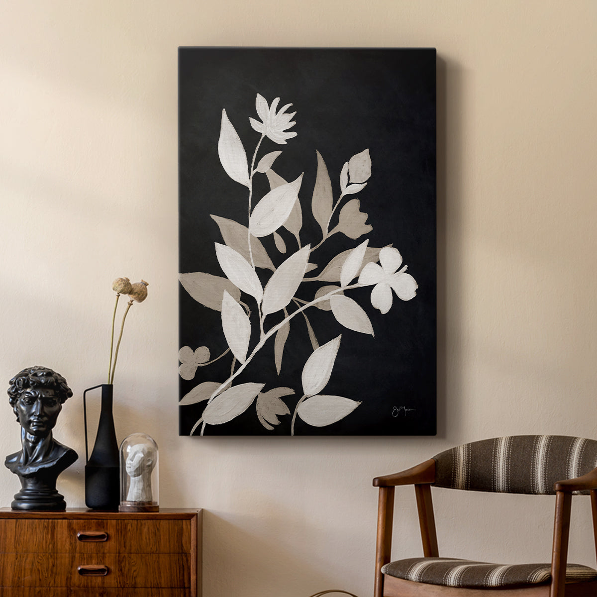 Midnight Silhouette I - Canvas Art Print