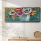 Color Burst II - Floater Framed Canvas Print