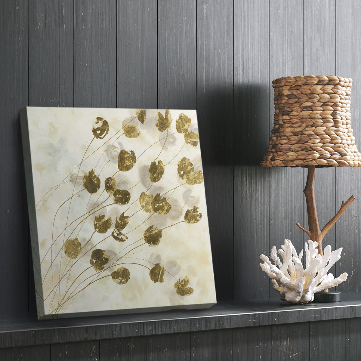 Elegance In Bloom IV - Canvas Art Print