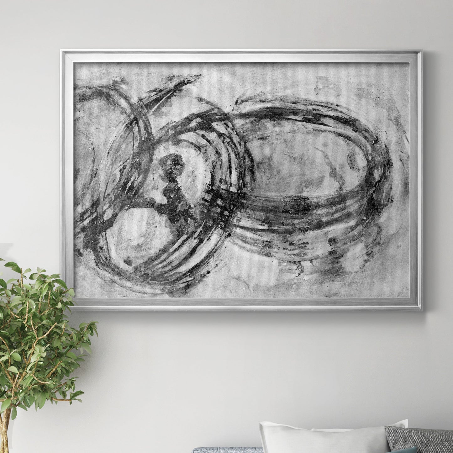 Infinity Rings II Premium Classic Framed Canvas - Ready to Hang