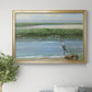 Wading at Dusk Premium Classic Framed Canvas - Ready to Hang