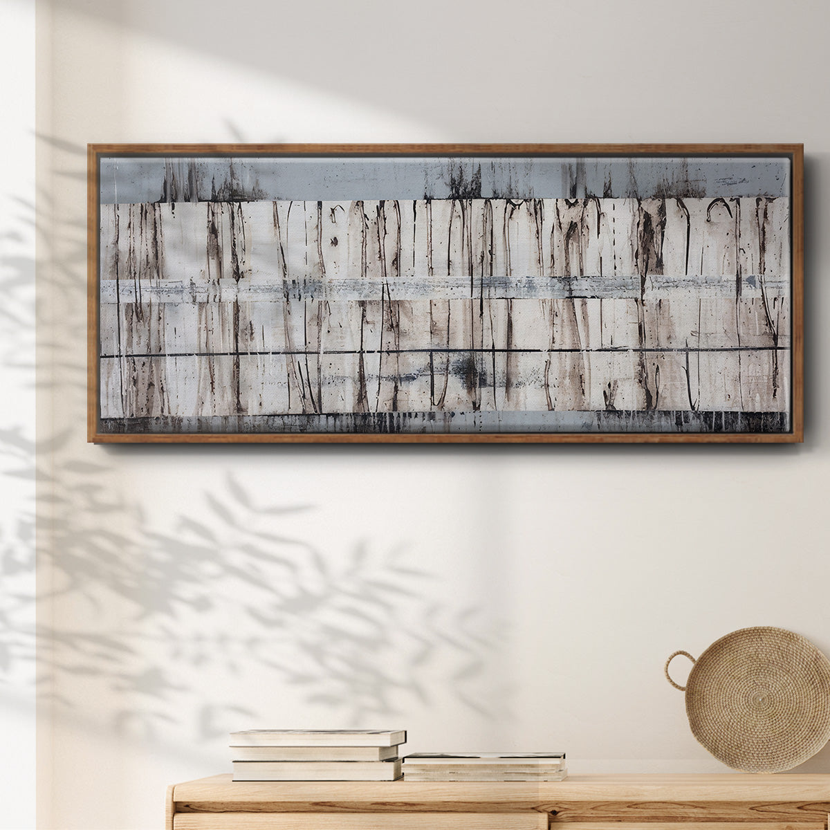 Granite - Floater Framed Canvas Print