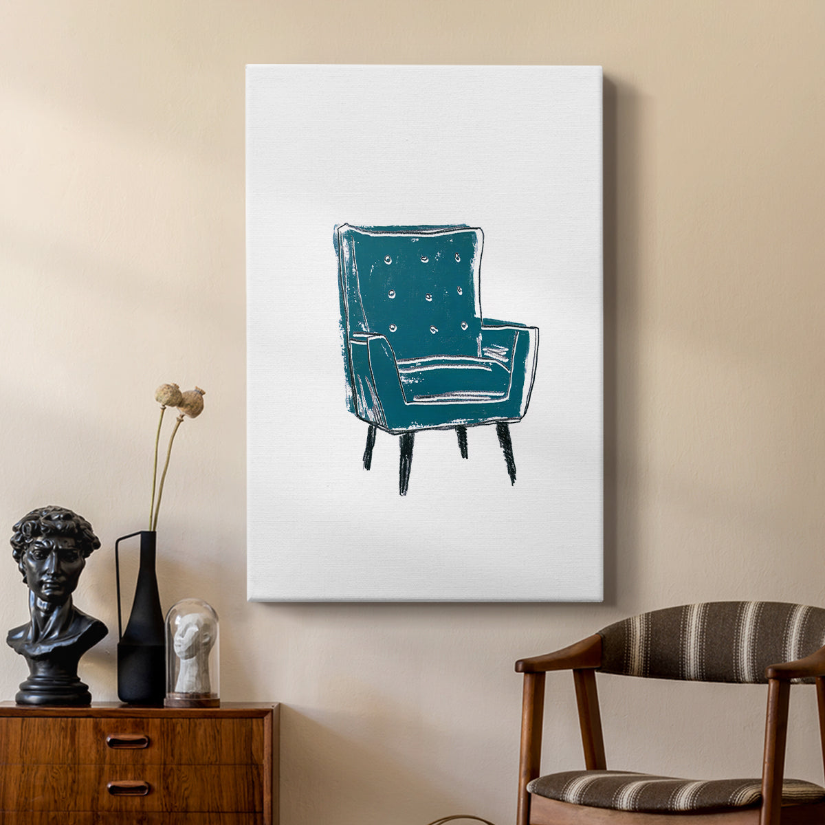 Take a Seat VII - Canvas Art Print