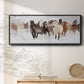 Pasture Run - Floater Framed Canvas Print