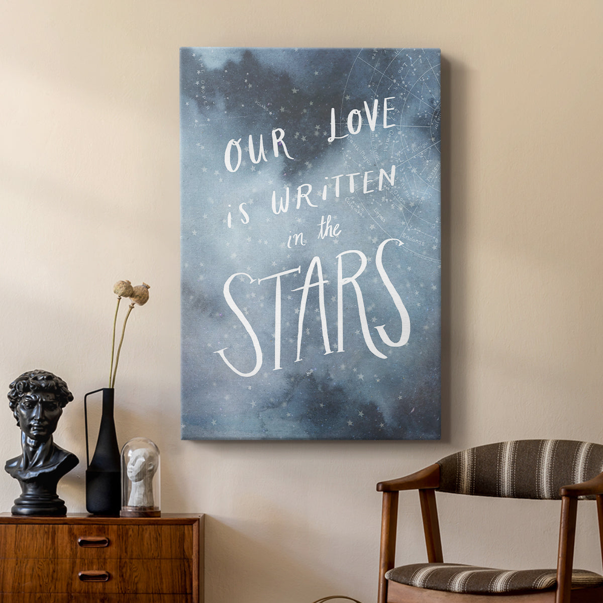 Celestial Love IV - Canvas Art Print